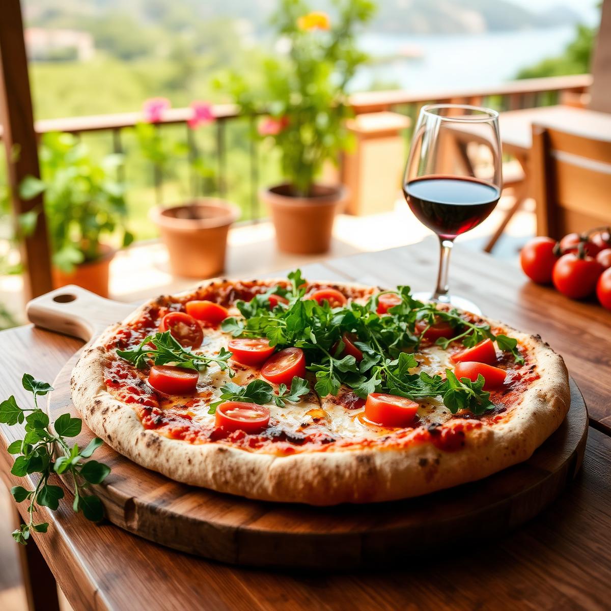 Pizza & Şarap